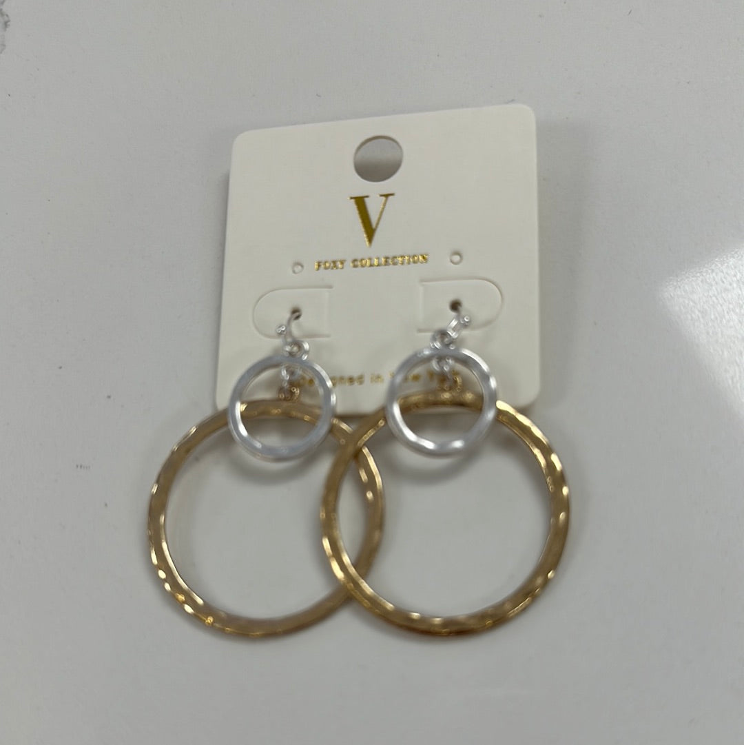 Two Tone Earrings