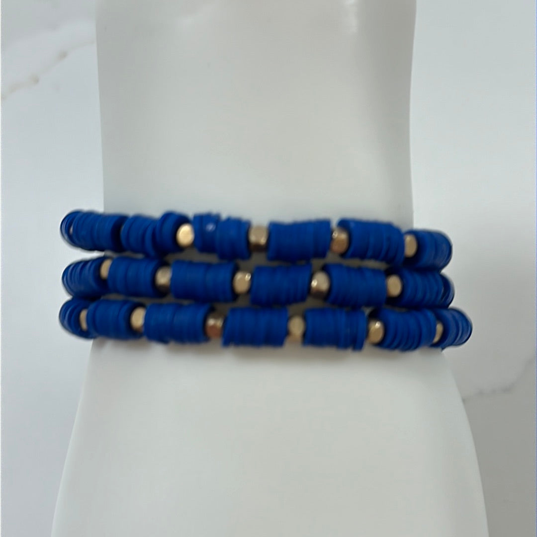 3 Row Colored Bracelet Set