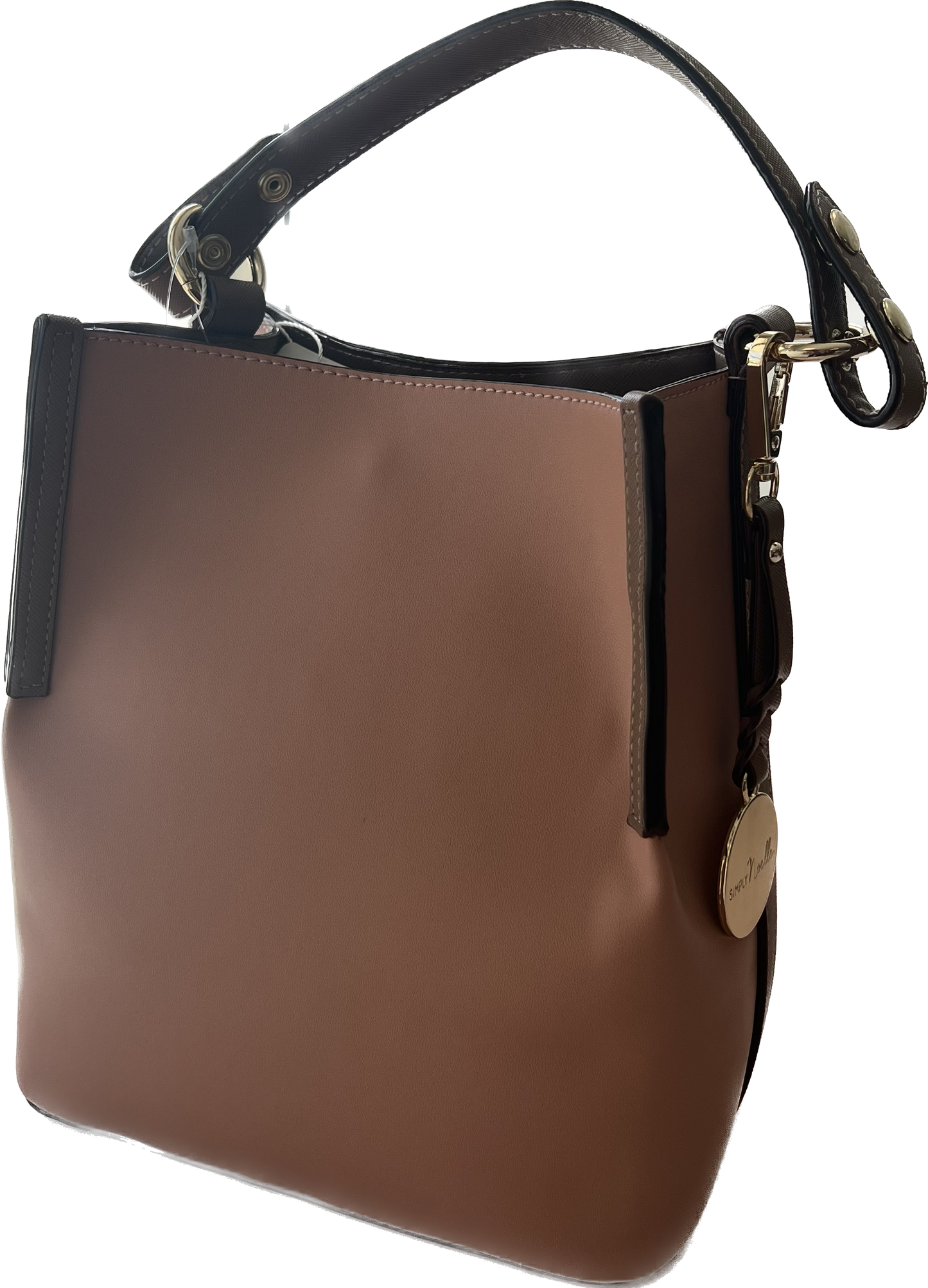 Textured Bucket Bag