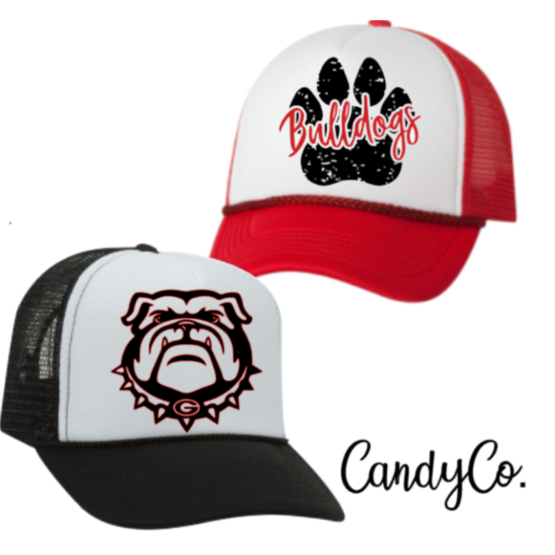 Georgia Bulldogs Paw Print Trucker Hat