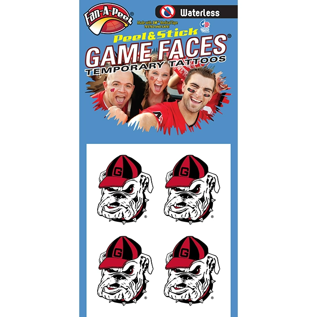 Georgia Bulldog Game Faces